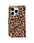 iphone 15 pro florence leather wallet phone case furry leopard 01