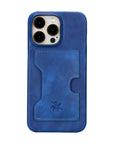 iphone 15 pro max florence leather wallet phone case blue 05