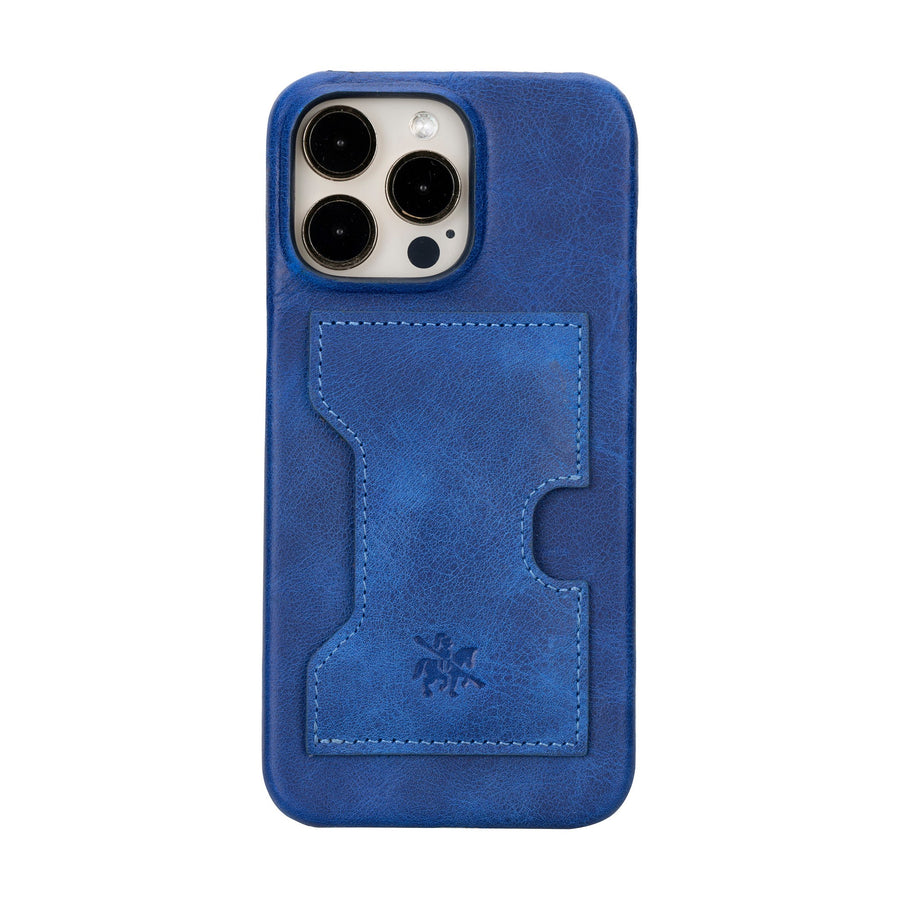 iphone 15 pro max florence leather wallet phone case blue 05