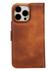 iphone 15 pro max florence leather wallet phone case antique brown 01