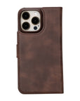 iphone 15 pro max florence leather wallet phone case coffee brown 01
