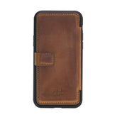 Verona Funda tipo billetera delgada de cuero con bloqueo RFID para iPhone 11 Pro