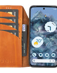 Ravenna RFID Blocking Detachable Leather Wallet Case for Google Pixel 8 Pro