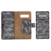 Funda tipo billetera de cuero con bloqueo RFID Florence para Samsung Galaxy S10 Plus