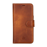 Florence RFID Blocking Leather Wallet Case for iPhone 15 Pro