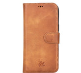 Funda tipo cartera de cuero desmontable con bloqueo RFID Ravenna para iPhone 14 Pro Max