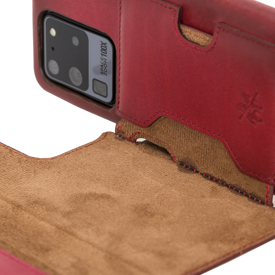 Florence RFID Blocking Leather Wallet Case for Samsung Galaxy S20 Ultra