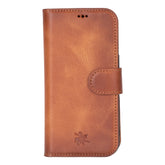 Ravenna RFID Blocking Detachable Leather Wallet Case for iPhone 17