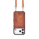 Fermo Leather Crossbody Wallet Phone Case for iPhone 17 Pro