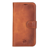 Ravenna RFID Blocking Detachable Leather Wallet Case for iPhone 16