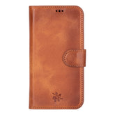 Ravenna RFID Blocking Detachable Leather Wallet Case for iPhone 16 Pro