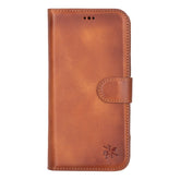 Florence RFID Blocking Leather Wallet Case for iPhone 16 Plus