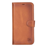 Florence RFID Blocking Leather Wallet Case for iPhone 16 Pro Max