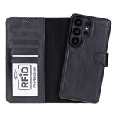 Magic Samsung Galaxy S26 Ultra Detachable Leather Wallet Case