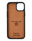 iphone 15 plus ravenna leather wallet phone case antique brown 06