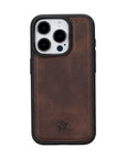 iphone 15 pro lucca leather phone case coffee brown 02