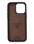 iphone 15 pro max ravenna leather wallet phone case coffee brown 06