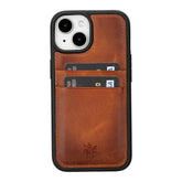 iPhone 15 capri leather phone case antique brown 01