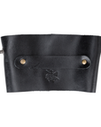 Salerno Leather Coffee Cup Carrying Case