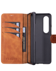 Trieste Leather Wallet Case for Samsung Galaxy Z Fold 4