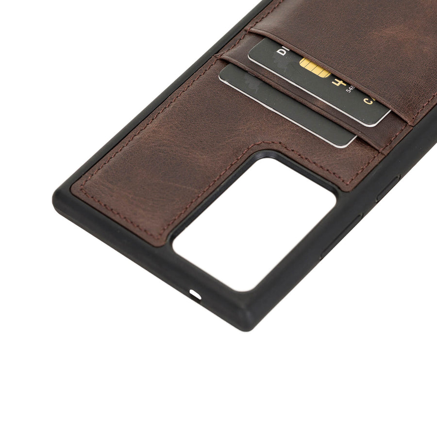 Capri Snap On Leather Wallet Case for Samsung Galaxy Note 20 Ultra