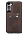 Capri Snap On Leather Wallet Case for Samsung Galaxy S23 Plus