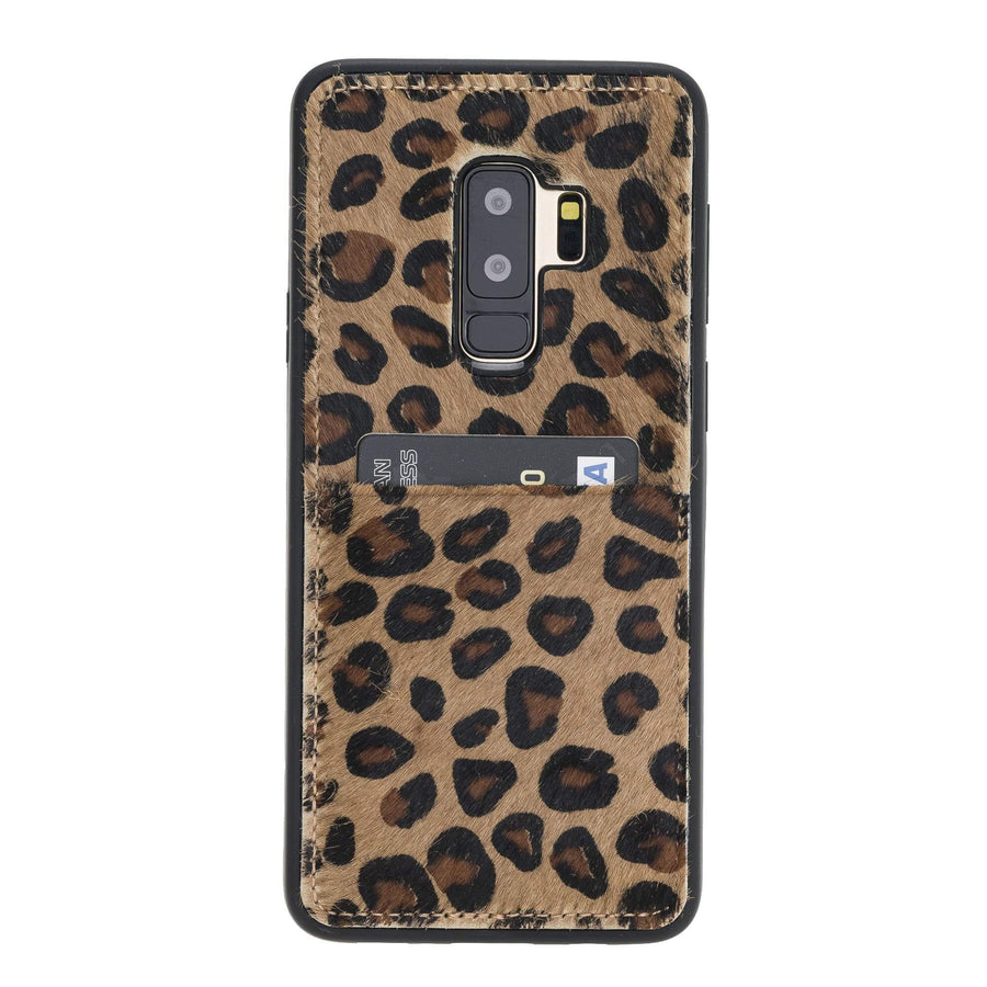 Capri Snap On Leather Wallet Case for Samsung Galaxy S9 Plus