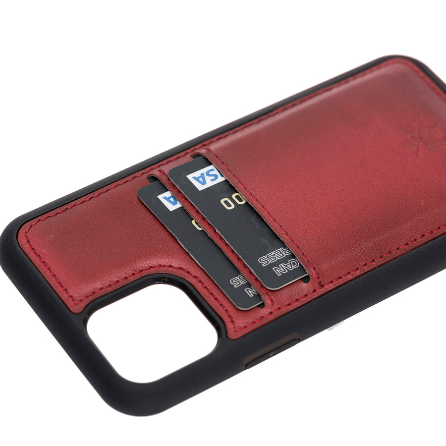 Cosa Snap On Leather Wallet Case for iPhone 11 Pro Max