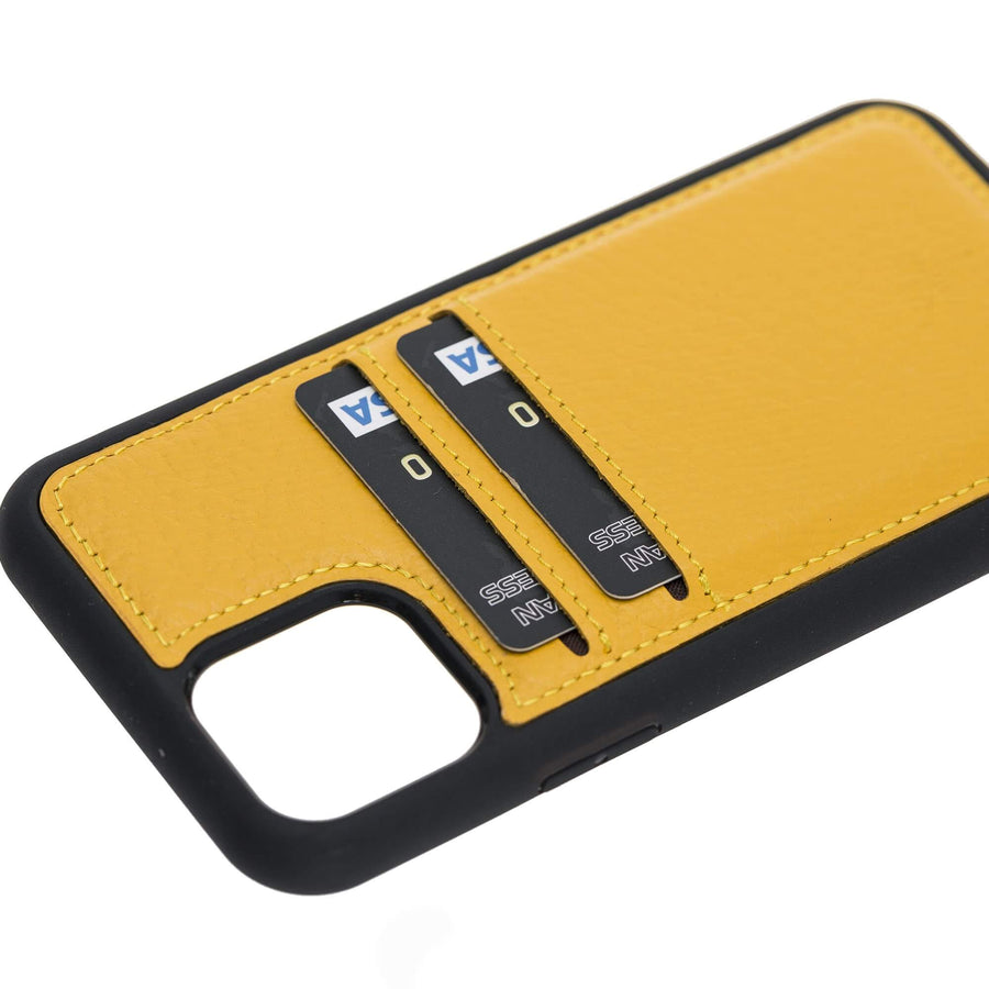 Cosa Snap On Leather Wallet Case for iPhone 11