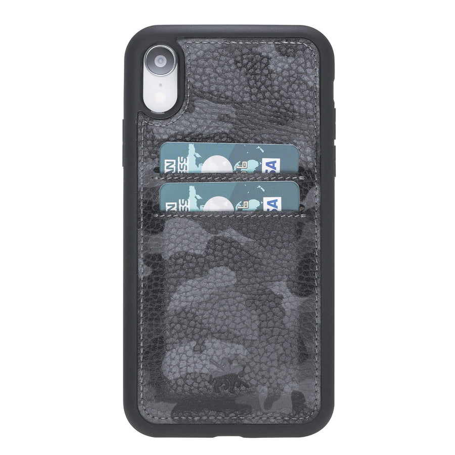 Cosa Snap On Leather Wallet Case for iPhone XR