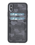 Cosa Snap On Leather Wallet Case for iPhone XS
