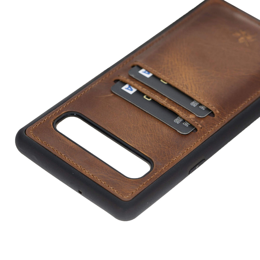 Cosa Snap On Leather Wallet Case for Samsung Galaxy S10 5G