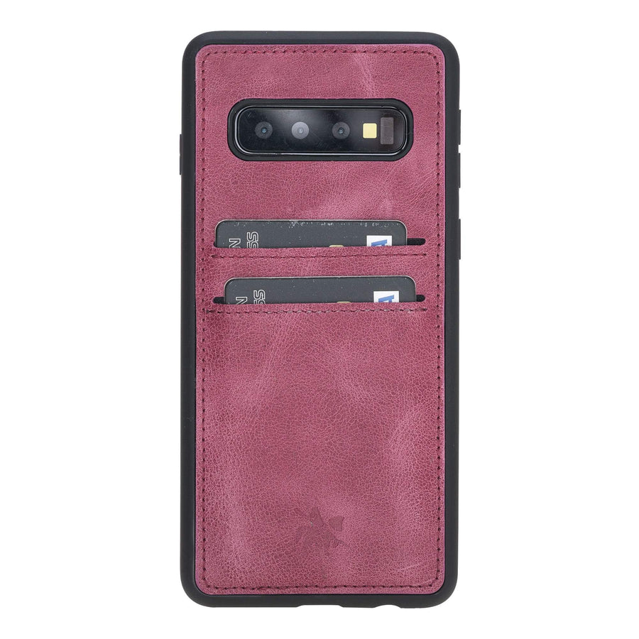 Cosa Snap On Leather Wallet Case for Samsung Galaxy S10