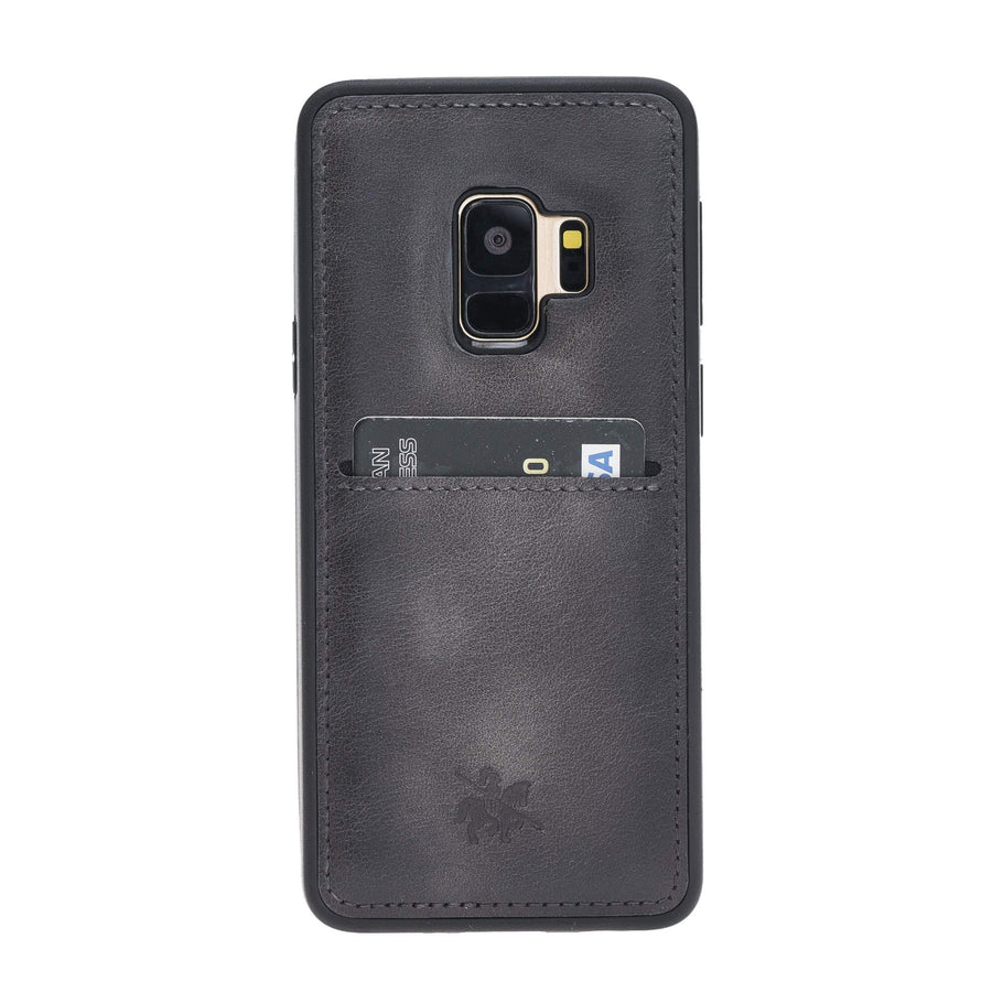 Cosa Snap On Leather Wallet Case for Samsung Galaxy S9