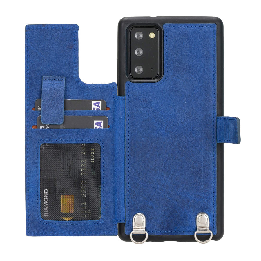 Fermo Leather Crossbody Wallet Phone Case for Galaxy Note 20