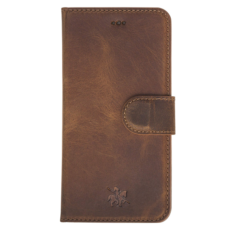 Luxury Brown Leather iPhone 6 Detachable Wallet Case with Card Holder - Venito - 8
