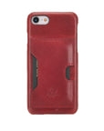 Luxury Red Leather iPhone 6 Detachable Wallet Case with Card Holder - Venito - 5