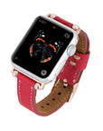 Foggia Leather Slim Band Strap for Apple Watch