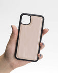 Luxury Pink Leather iPhone 11 Snap-On Case - Venito – 2