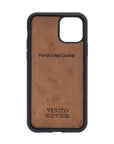 Luxury Black Crocodile Leather iPhone 11 Pro Snap-On Case - Venito – 4