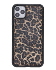 Luxury Leopard Print Leather iPhone 11 Pro Max Snap-On Case - Venito – 1