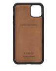 Luxury Rainbow Leather iPhone 11 Pro Max Snap-On Case - Venito – 3