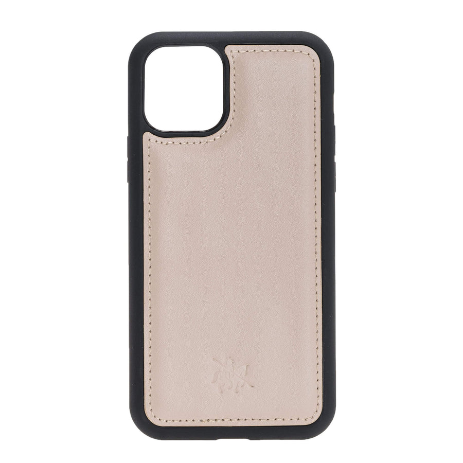 Luxury Pink Leather iPhone 11 Pro Snap-On Case - Venito – 1