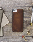 Luxury Brown Leather iPhone 6 Snap-On Case - Venito – 3