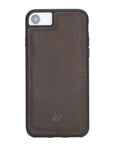 Luxury Dark Brown Leather iPhone 6 Snap-On Case - Venito – 1