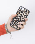 Luxury Leopard Leather iPhone 6 Snap-On Case - Venito – 2