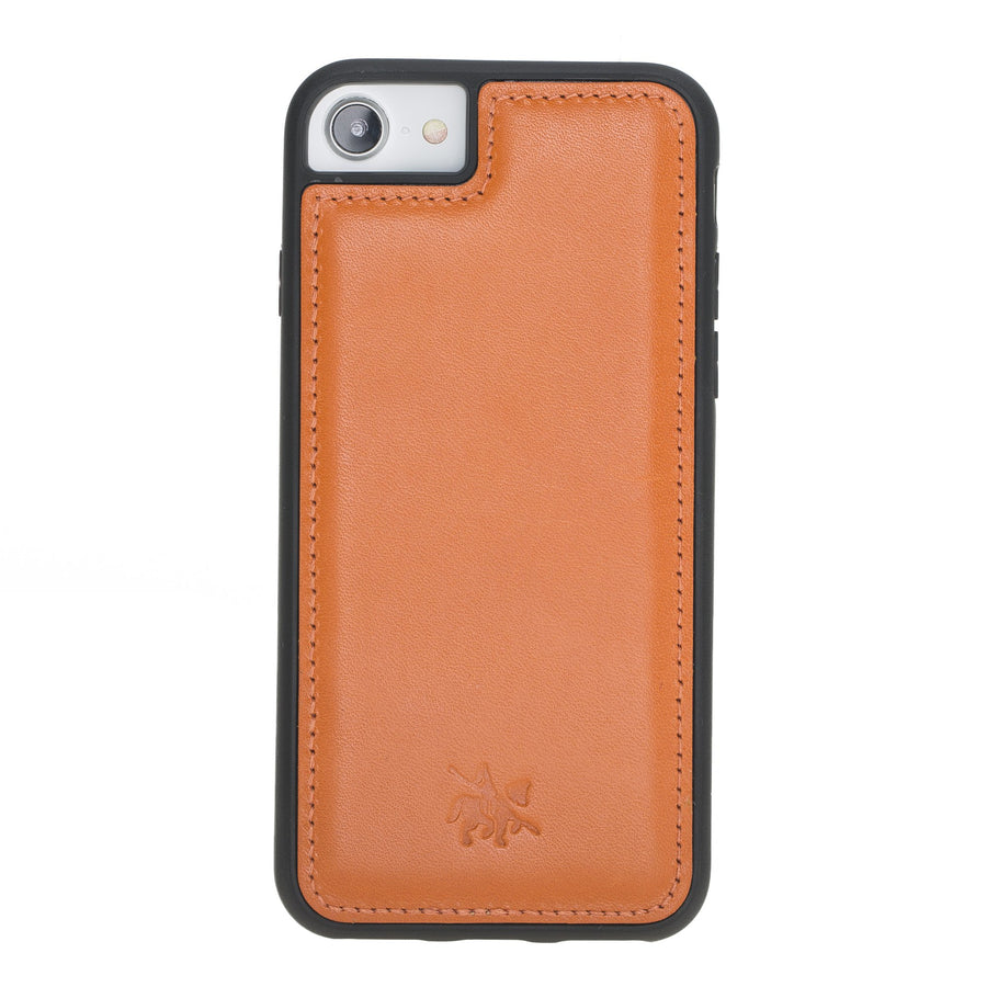 Luxury Pumpkin Leather iPhone 6 Snap-On Case - Venito – 1