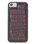 Luxury Purple Crocodile Leather iPhone 6S Snap-On Case - Venito – 1