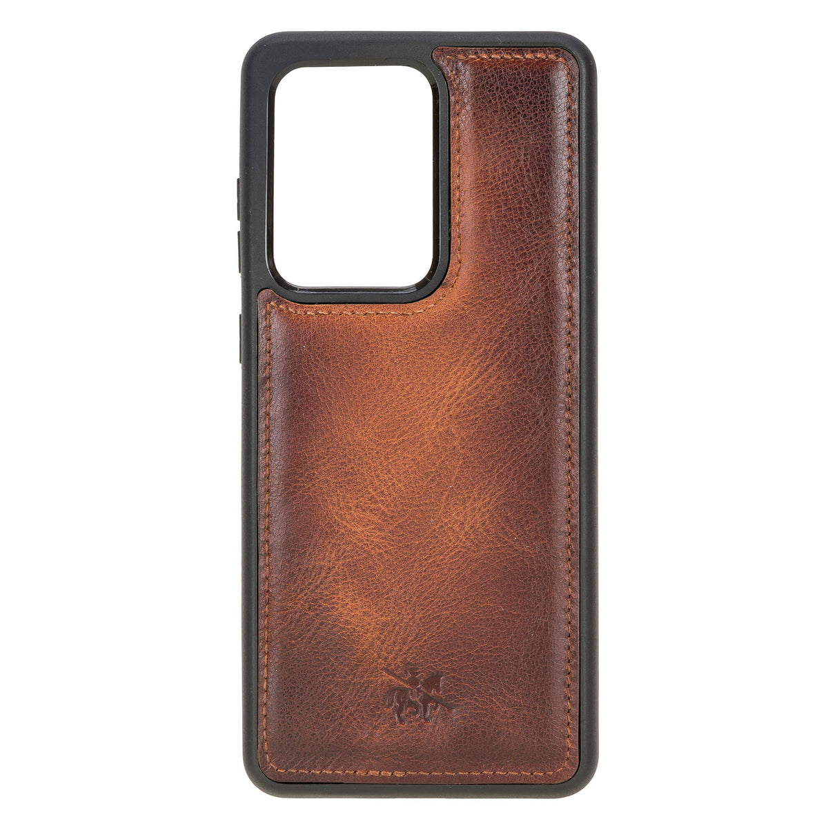 Venito Lucca Leather Case Compatible with Samsung Galaxy S22 Coffee Brown
