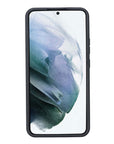 Luxury Black Leather Samsung Galaxy S22 Plus Snap-On Case - Venito – 4